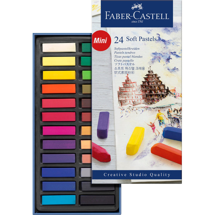 Faber-Castell Creative Studio Soft Pastels Mini Set of 24