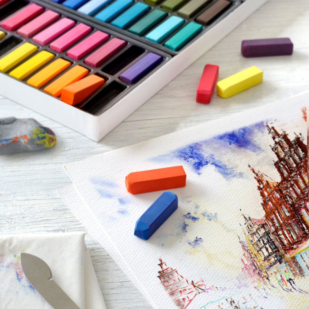 Faber-Castell Creative Studio Soft Pastels Mini Set of 48