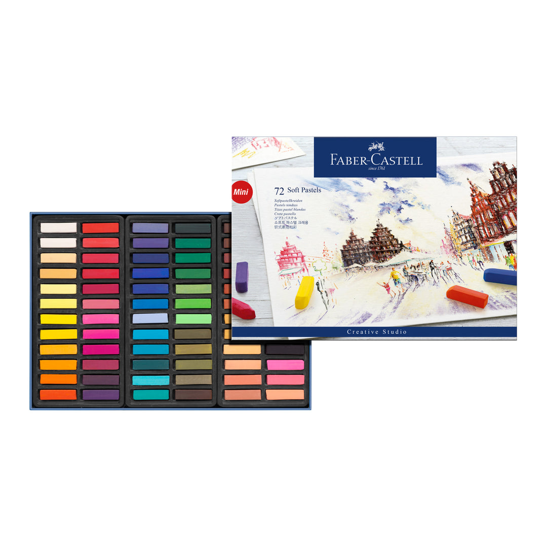 Faber-Castell Creative Studio Soft Pastels Mini Set of 72