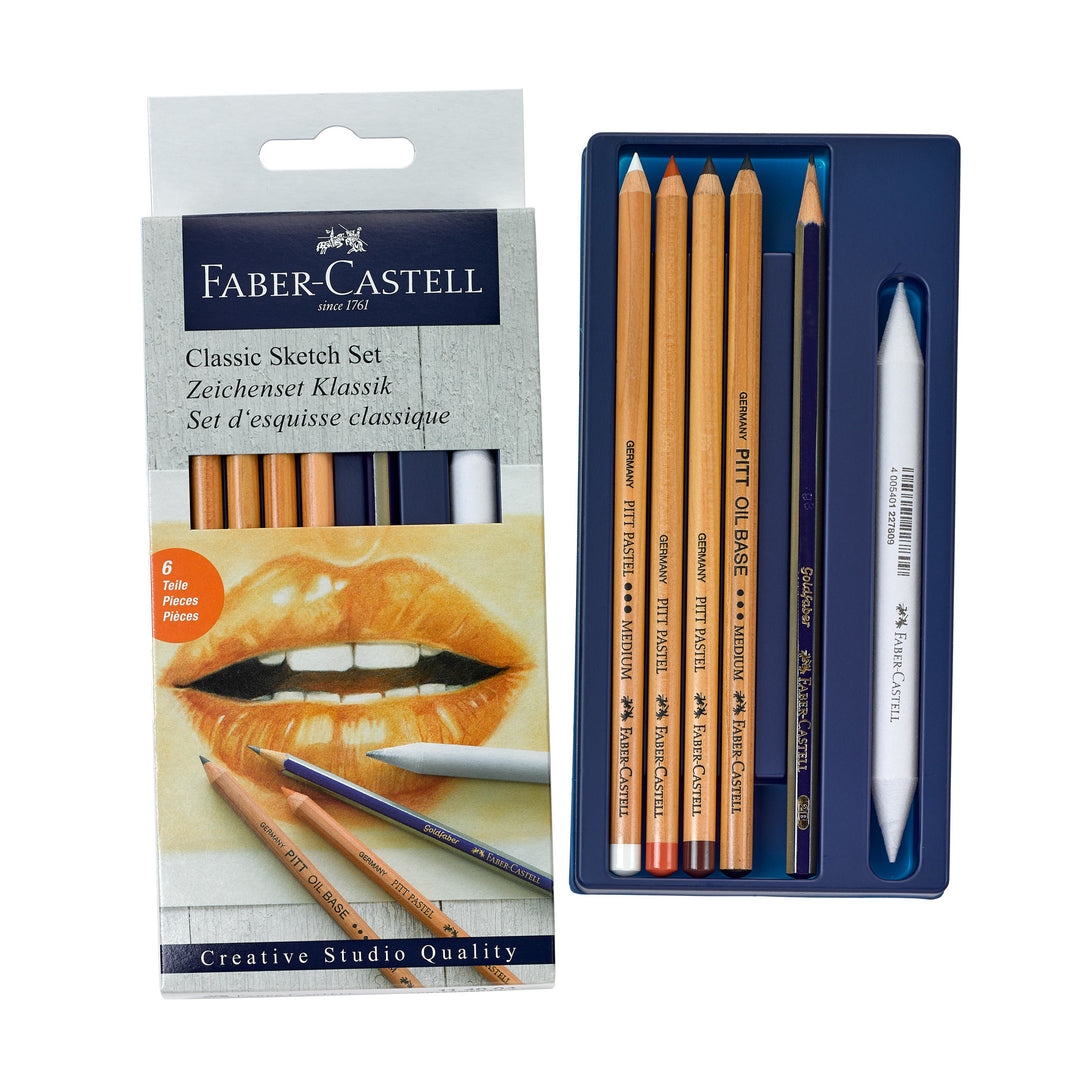 Faber-Castell Goldfaber Classic Sketch Set Monochrome