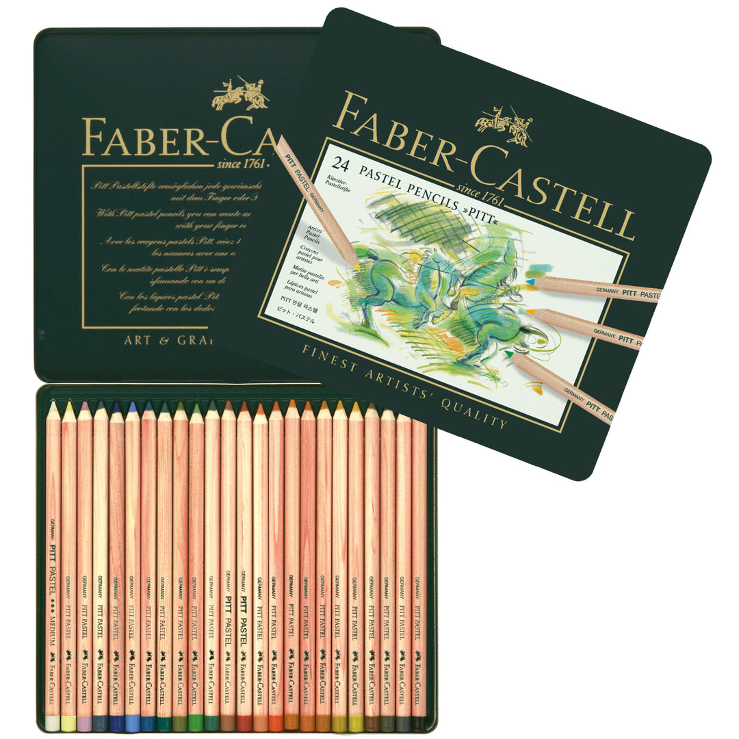Faber-Castell PITT Pastel Pencil Set of 24