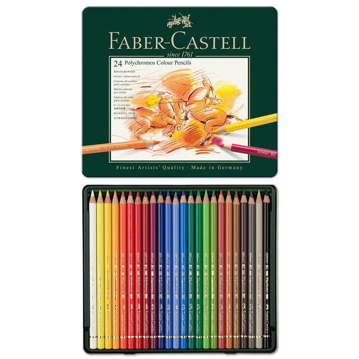 Faber-Castell Polychromos Artist Colour Pencil Set of 24