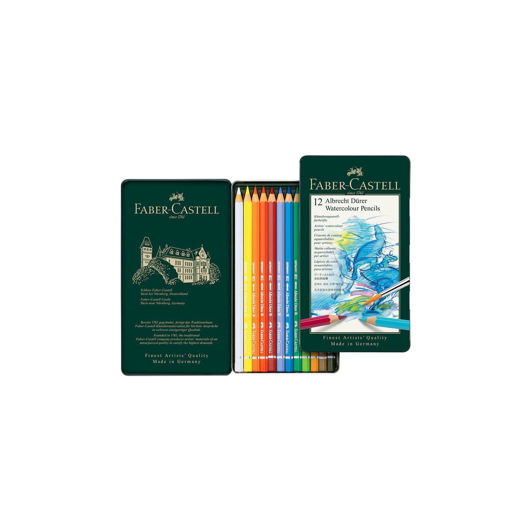 Faber-Castell Polychromos Artist Watercolour Pencil Set of 12