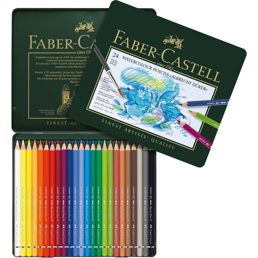 Faber-Castell Polychromos Artist Watercolour Pencil Set of 24
