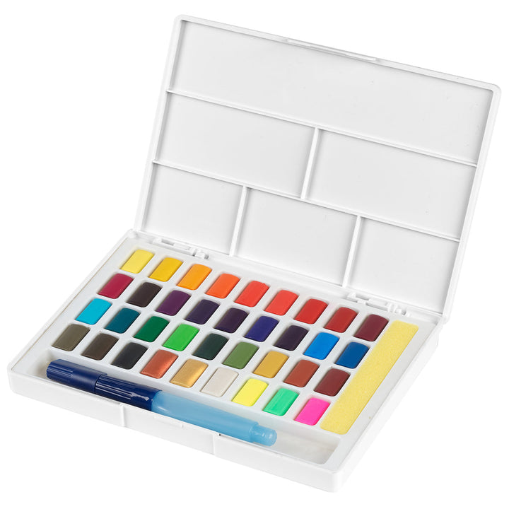 Faber-Castell Watercolours In Pans 36ct Set