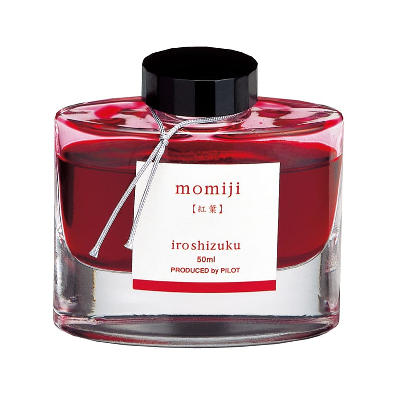 Pilot Iroshizuku 50ml Ink Bottle Fountain Pen Ink - Momiji (Autumn Leaves)