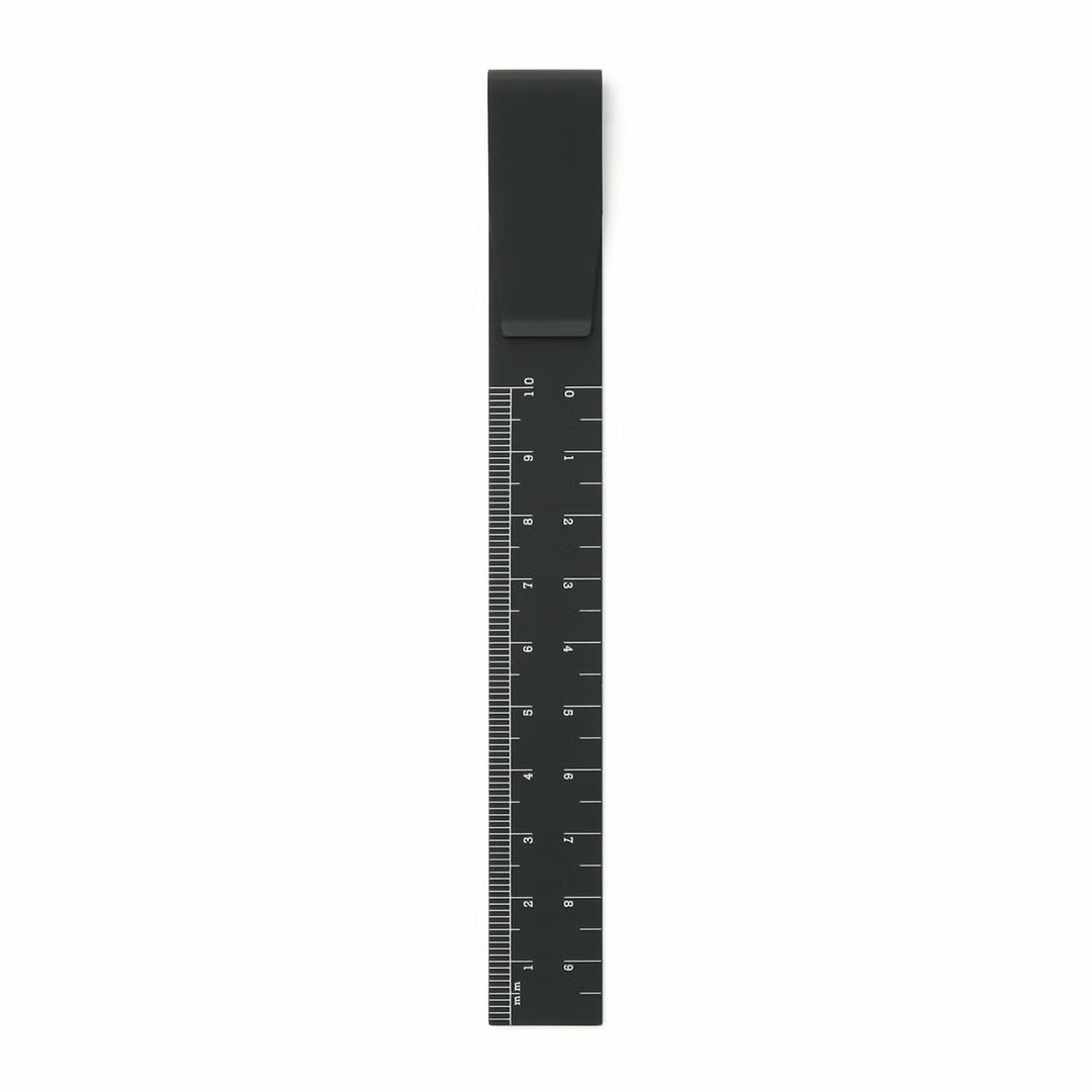 Object Front View Ruler Hightide Clip Ruler Black Gift | Cityluxe