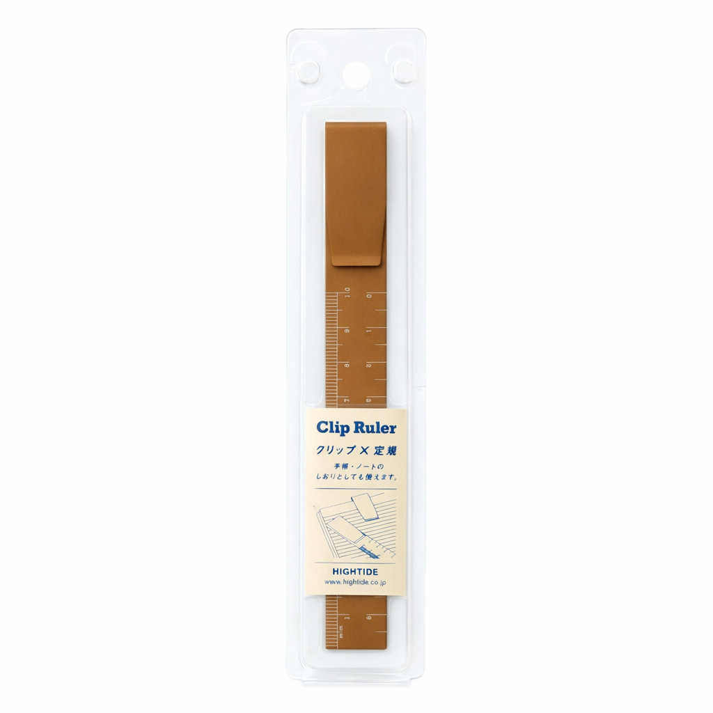 Hightide Clip Ruler - Brown