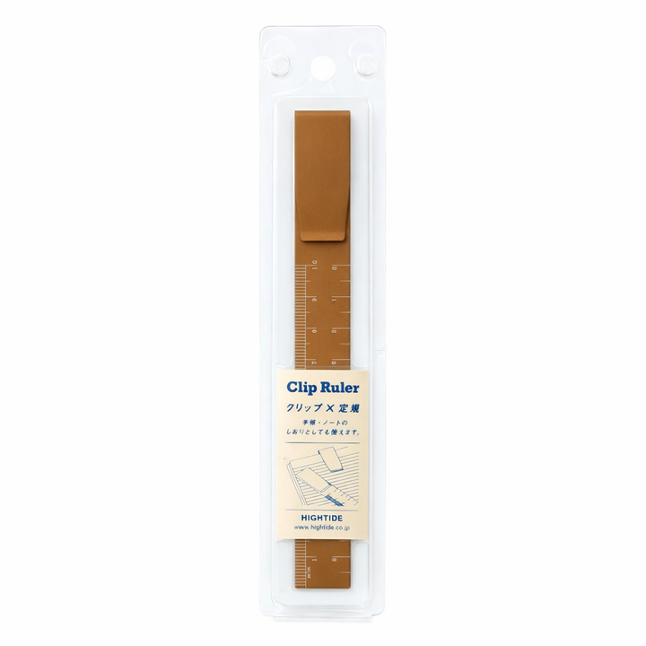 Hightide Clip Ruler - Brown