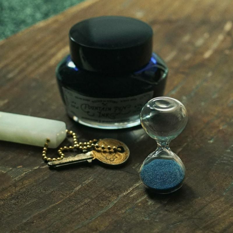 Hightide Miniature Hourglass - Blue – detail view