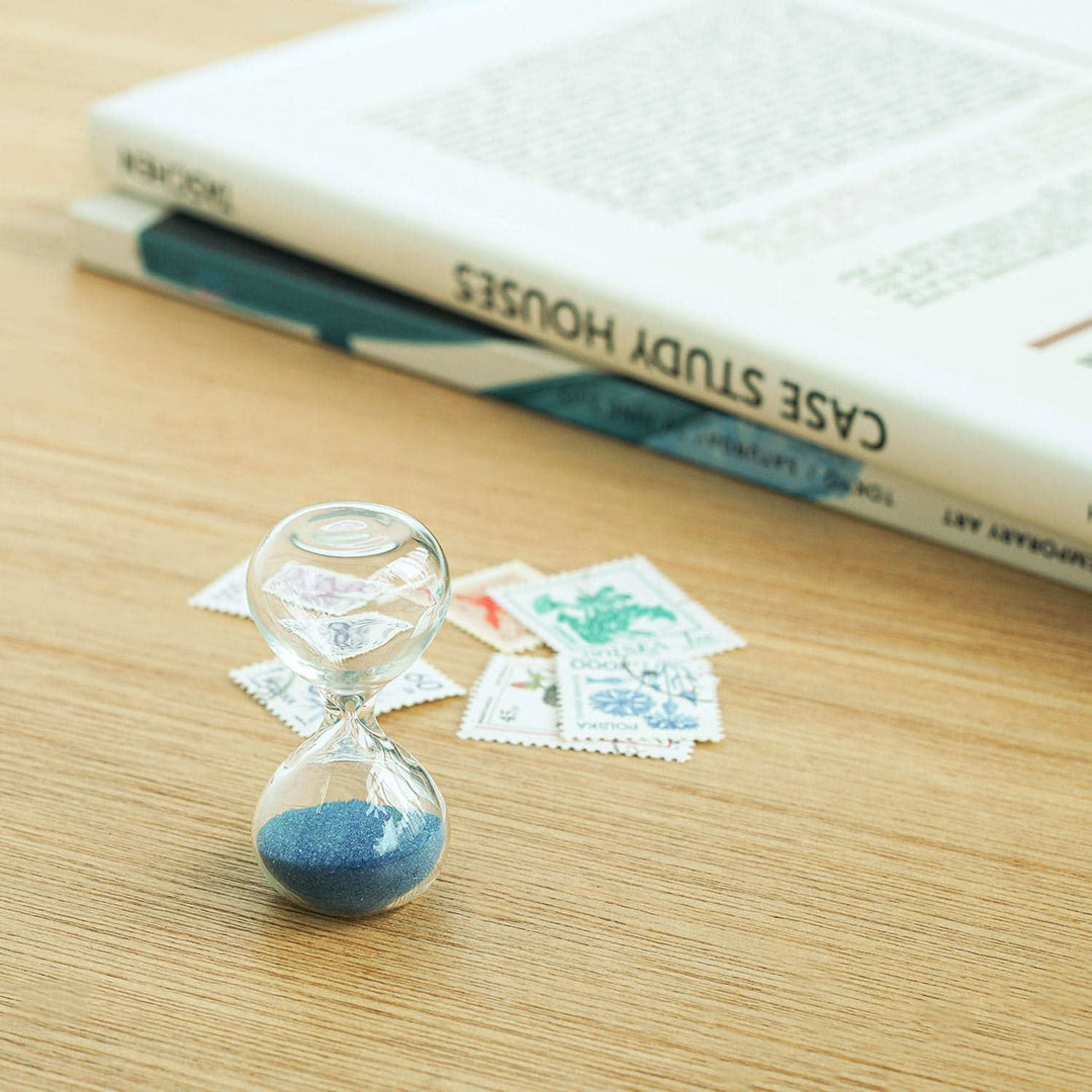Hightide Miniature Hourglass - Blue – detail view