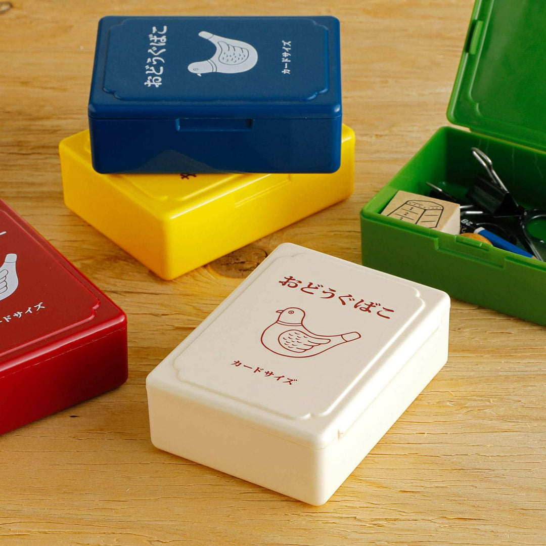 A cute, retro-inspired mini toolbox that helps you organize small essentials in style—perfect for desks, bags, and on-the-go storage.