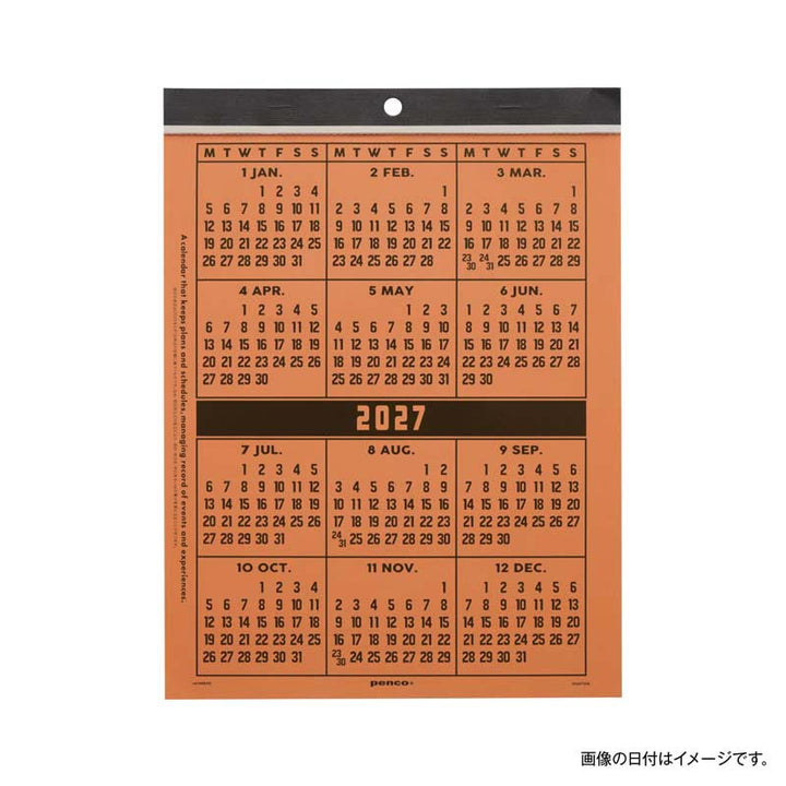 Hightide Penco Calendar 2027 - A4