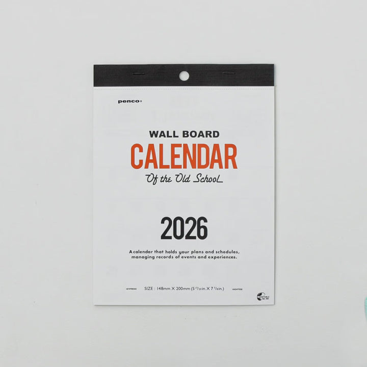 Hightide Penco Calendar 2027 - A4