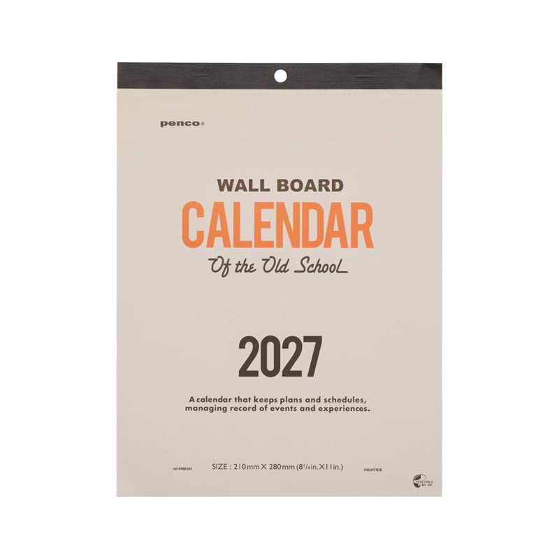 Hightide Penco Calendar 2027 - A4