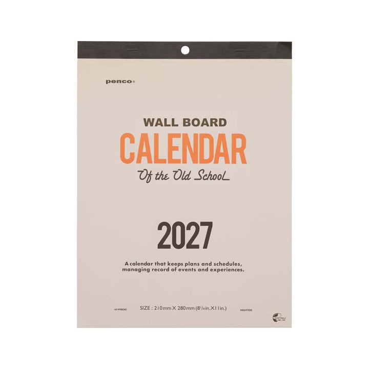 Hightide Penco Calendar 2027 - A4