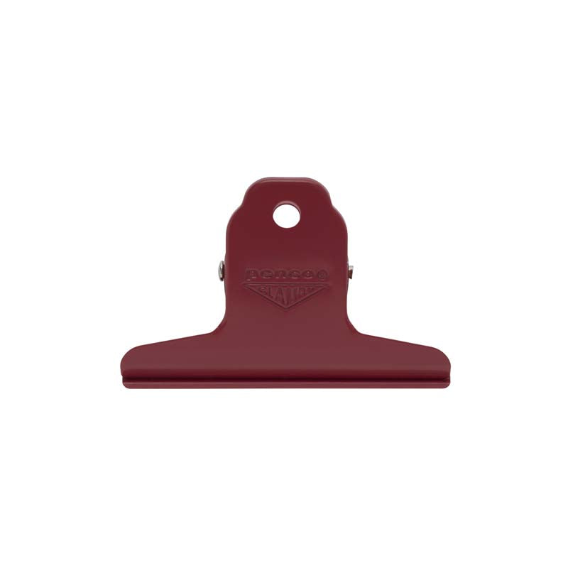 Red Penco Clampy Clip Color S, 77 mm steel clip