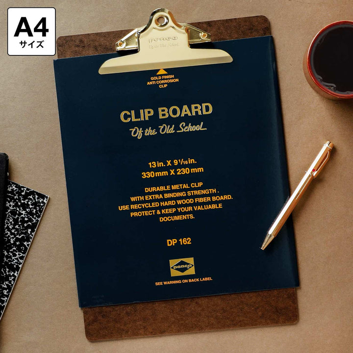Hightide Penco Clipboard O/S Gold - A4