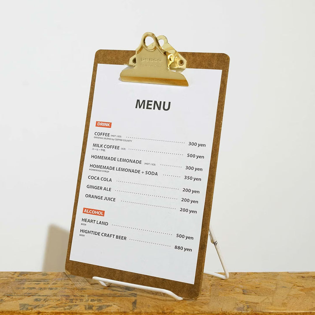 Hightide Penco Clipboard O/S Gold - A4