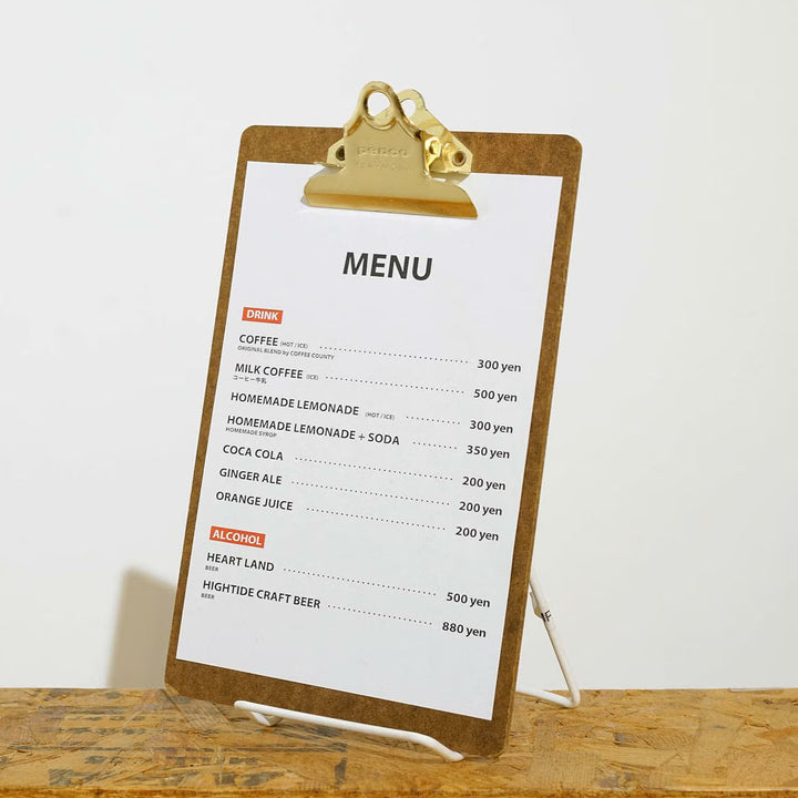 Hightide Penco Clipboard O/S Gold - A5
