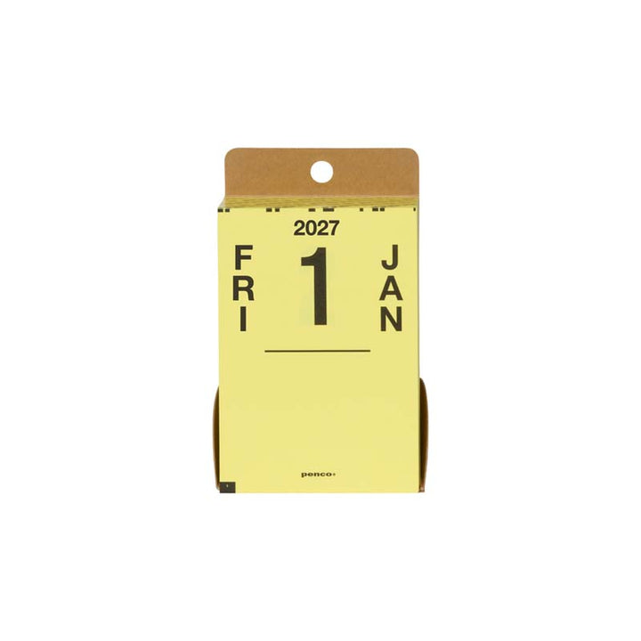 Hightide Penco Memo Block Calendar 2027