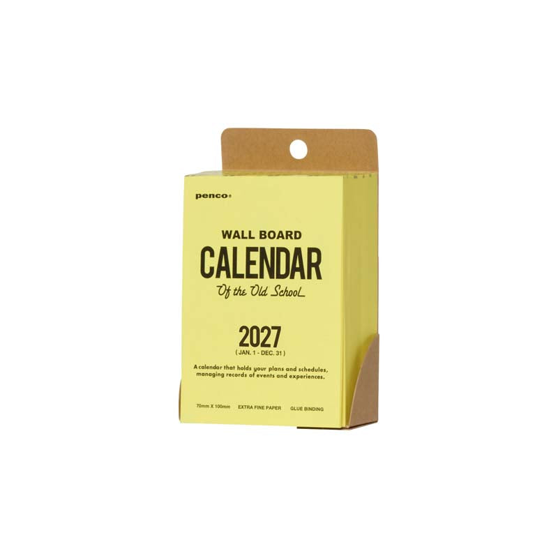 Hightide Penco Memo Block Calendar 2027