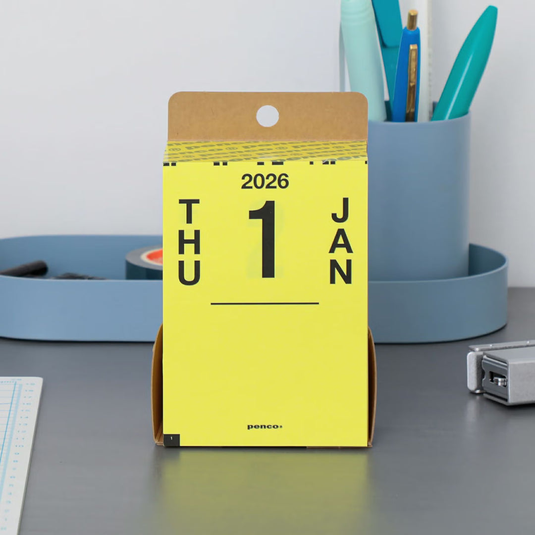 Hightide Penco Memo Block Calendar 2027