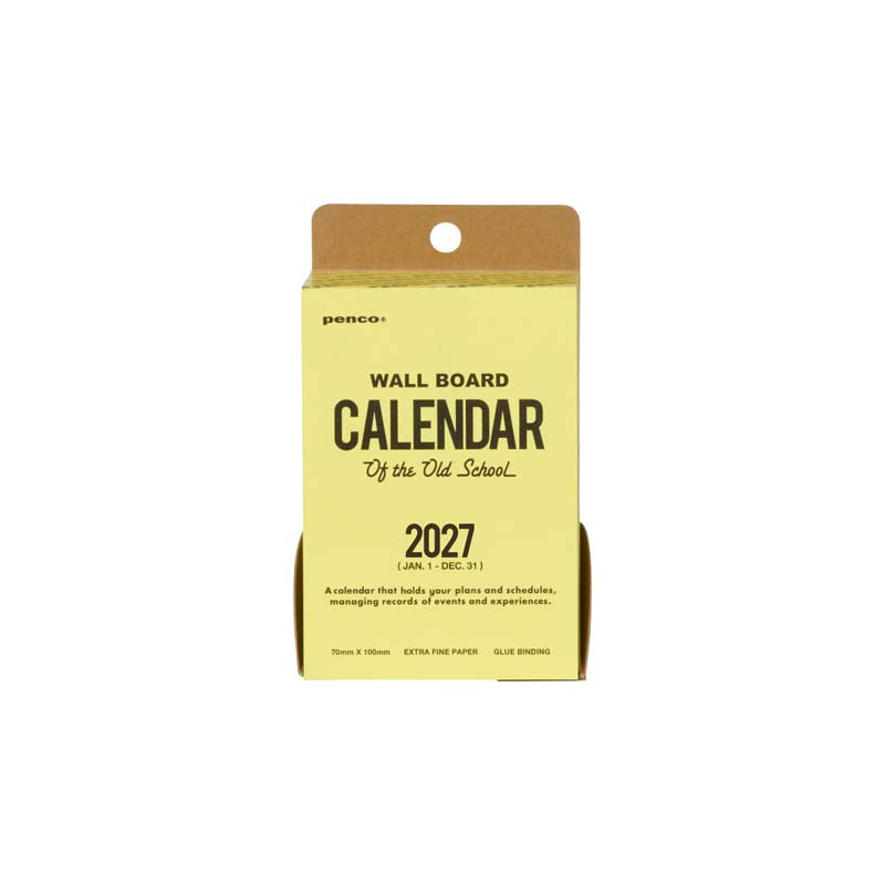 Hightide Penco Memo Block Calendar 2027