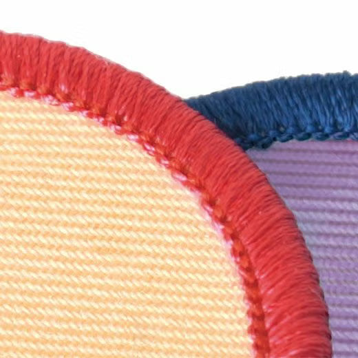Hightide Stitch Work Keychain - (R)Pizza — detail view