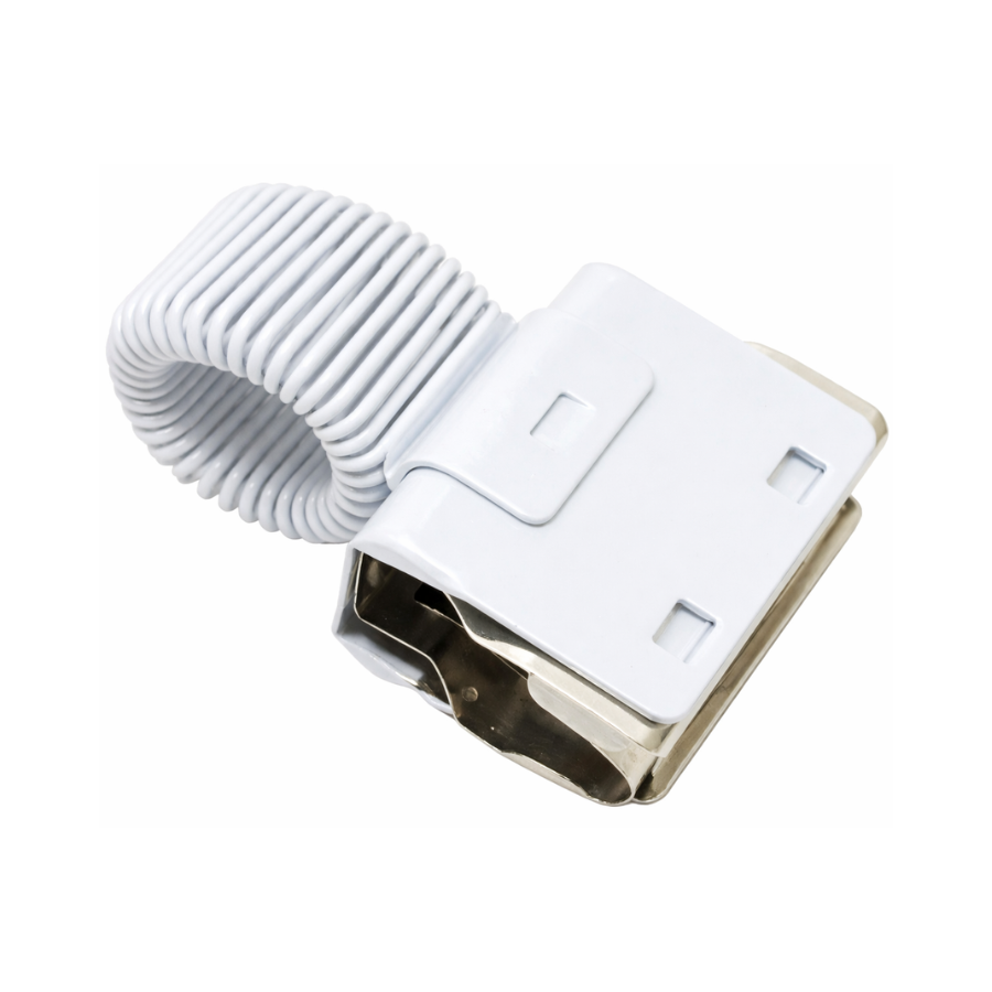 Hightide Slide Clip with Pen Holder - White