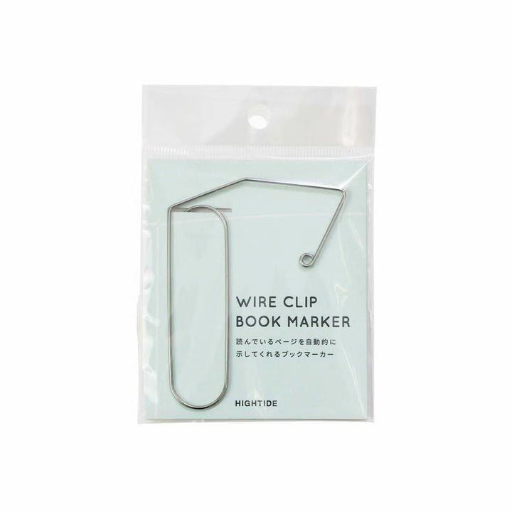 Hightide Wire Clip Bookmarker - Silver