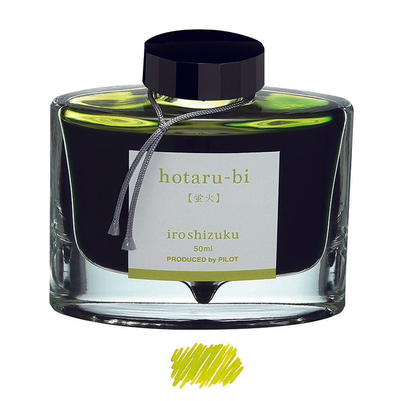 Pilot Iroshizuku 50ml Ink Bottle Fountain Pen Ink - Hotaru-bi (Warm Yellow)