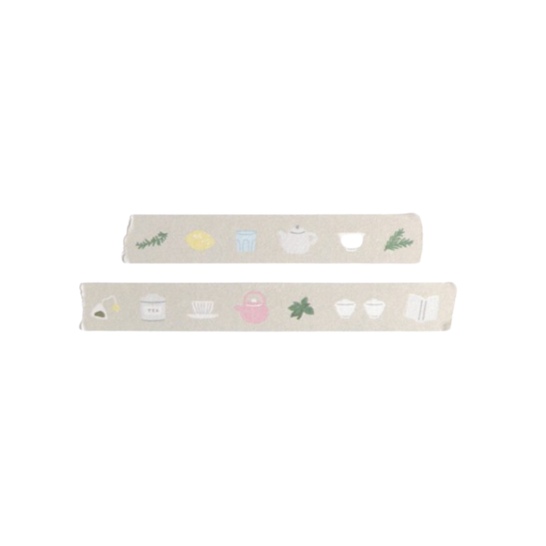 Suatelier Masking Tape - illust.01 — applied on surface