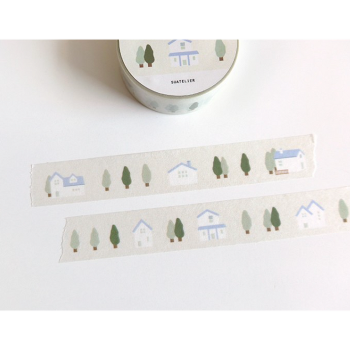 Suatelier Masking Tape - illust.02 — applied on surface