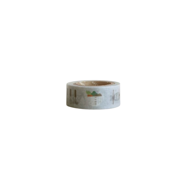 Suatelier Masking Tape in illust.03 — Suatelier washi tape — decorative Japanese paper tape for journaling and craft, at Cityluxe Singapore