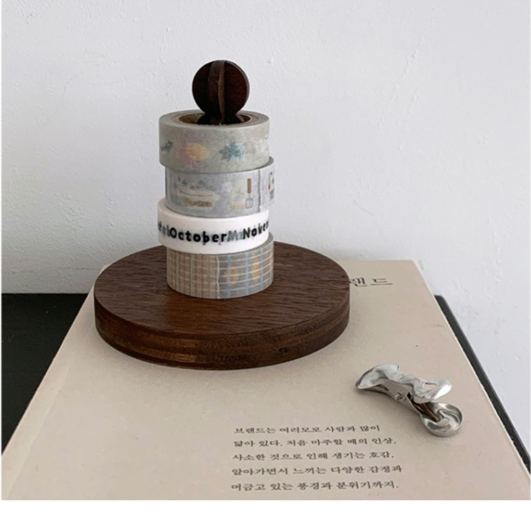 Suatelier Masking Tape in illust.03 — Suatelier washi tape — decorative Japanese paper tape for journaling and craft, at Cityluxe Singapore