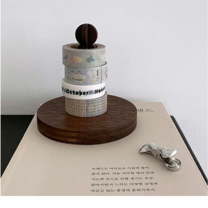Suatelier Masking Tape in illust.03 — Suatelier washi tape — decorative Japanese paper tape for journaling and craft, at Cityluxe Singapore