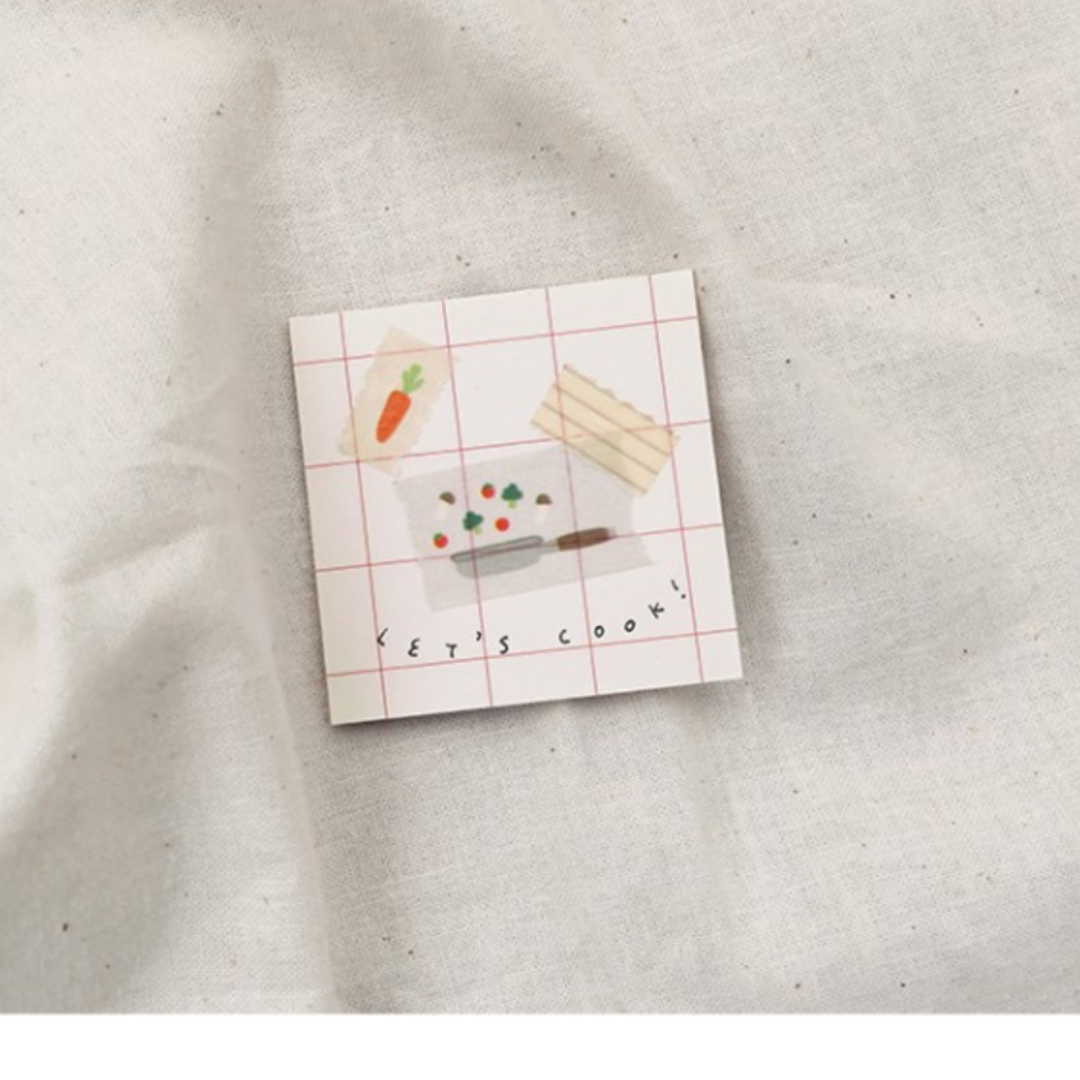 Suatelier Masking Tape in illust.03 — Suatelier washi tape — decorative Japanese paper tape for journaling and craft, at Cityluxe Singapore