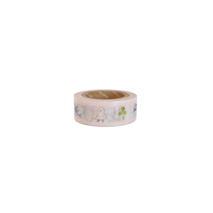 Suatelier Masking Tape in illust.05 — Suatelier washi tape — decorative Japanese paper tape for journaling and craft, at Cityluxe Singapore