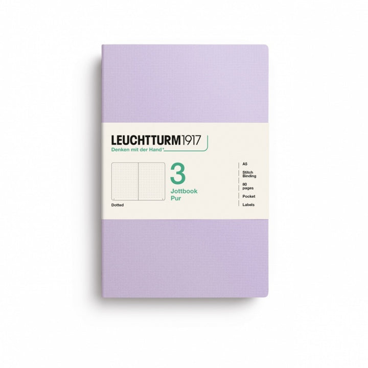 Leuchtturm1917 Jottbook Pur Medium Dotted - Lilac