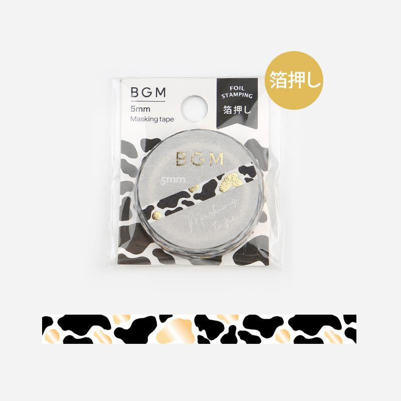 BGM Cow Pattern Masking Tape