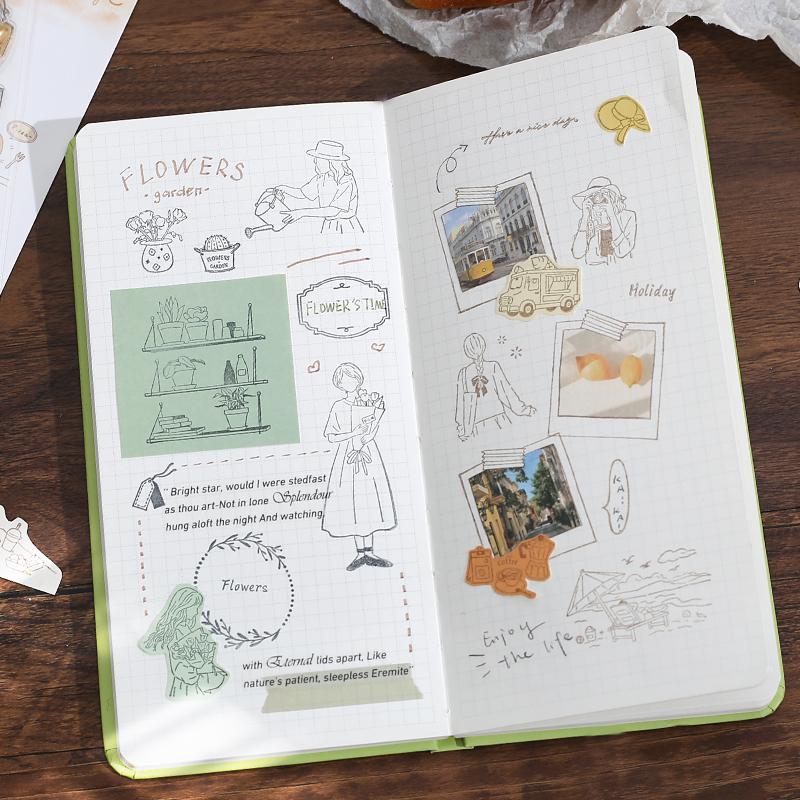 BGM Holidays Clear Stamp — BGM rubber stamp — decorative stamp for journaling and paper craft, at Cityluxe Singapore