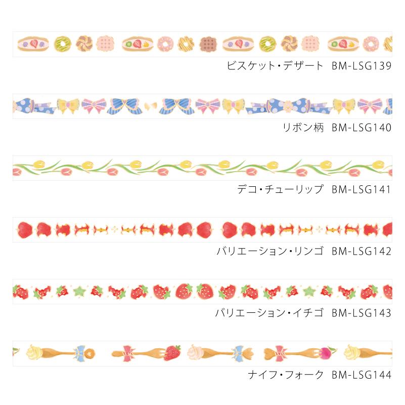 BGM Strawberry Masking Tape