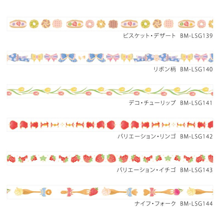 BGM Strawberry Masking Tape