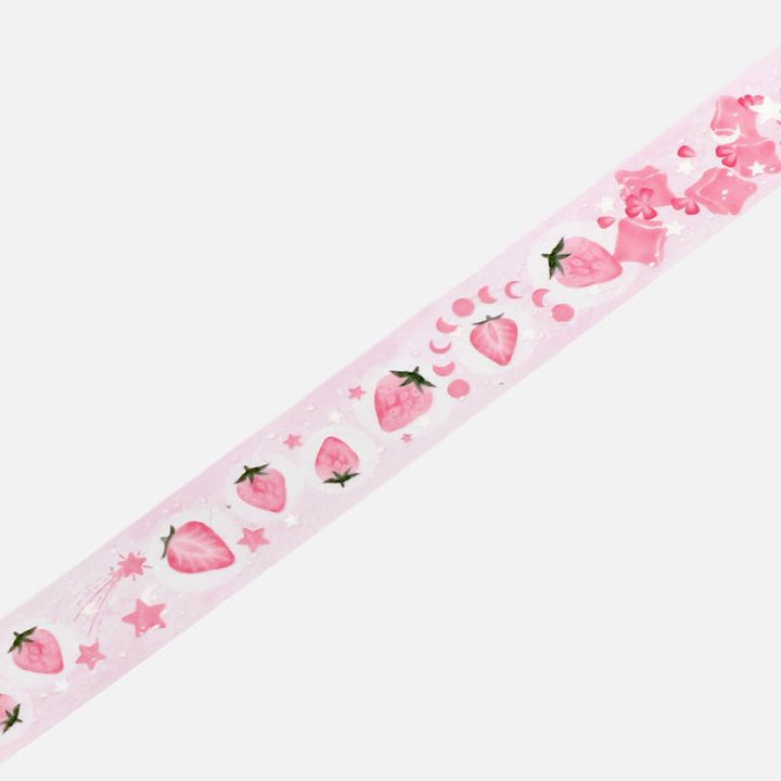 BGM Strawberry Cider Clear Tape — BGM clear tape — transparent adhesive tape, at Cityluxe Singapore