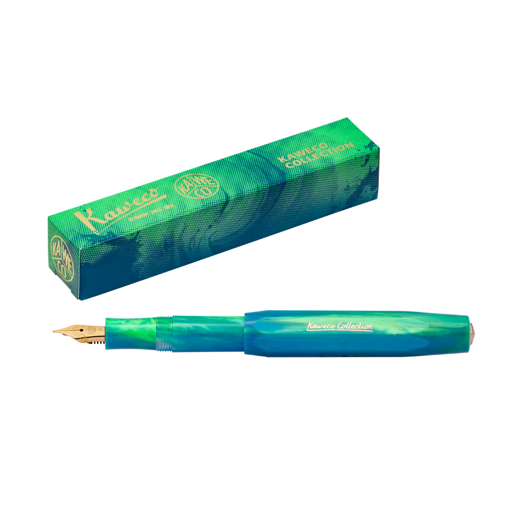 Kaweco Collection Fountain Pen - Marble Ocean