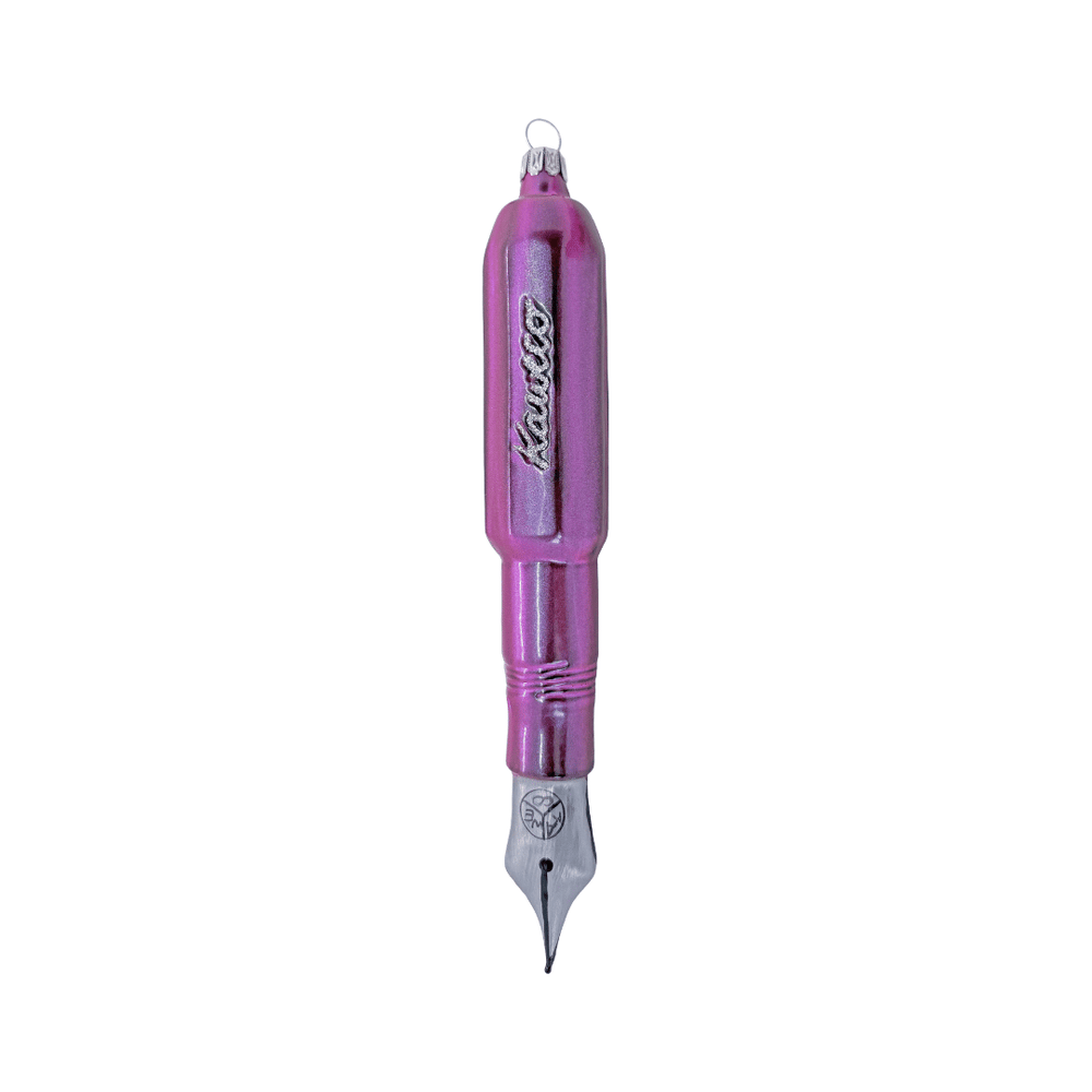 Kaweco Deco Glass Fountain Pen - Purple