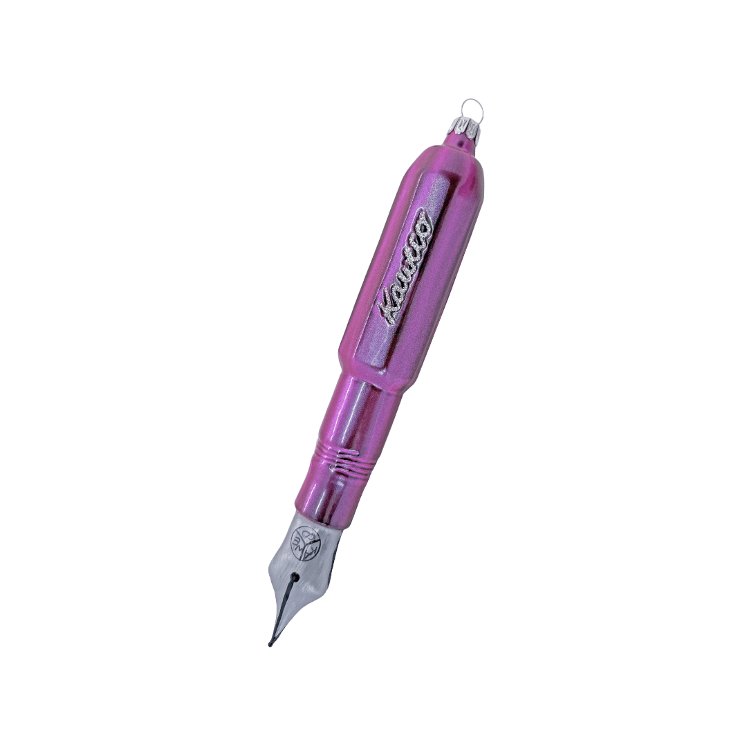 Kaweco Deco Glass Fountain Pen - Purple