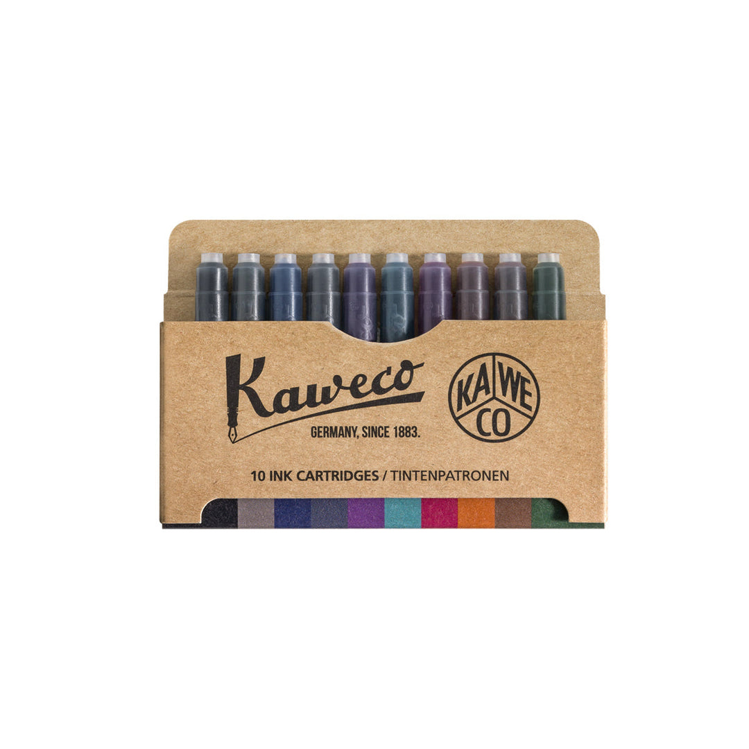 Kaweco Ink Cartridges 10-Pack Colour Mix — bottle front