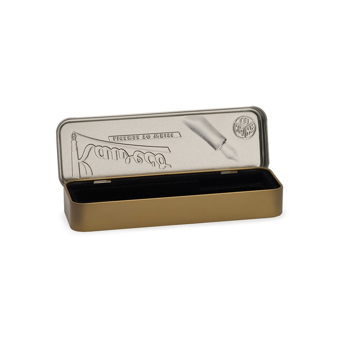 Kaweco Nostalgic Tin Box Long — side view